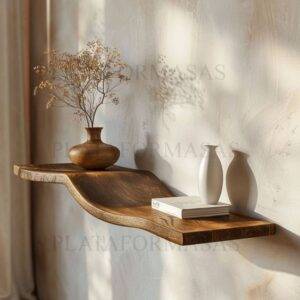 Wavy shelf